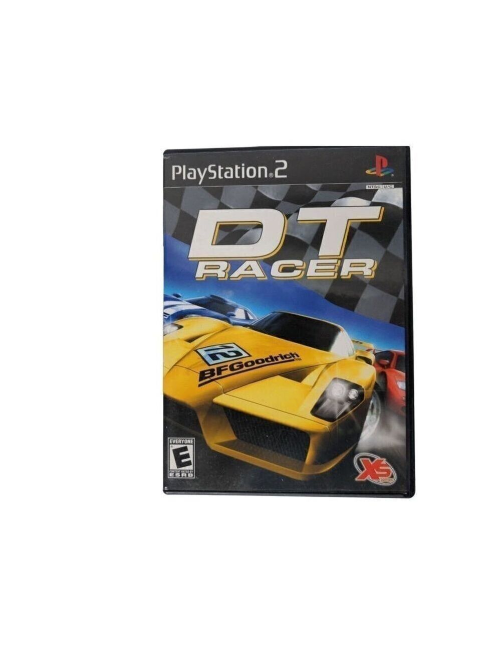 Sony PlayStation 2 DT Racer Game Case Manual